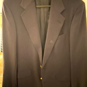 Elegant Navy Blue Men's Blazer 41 Long
